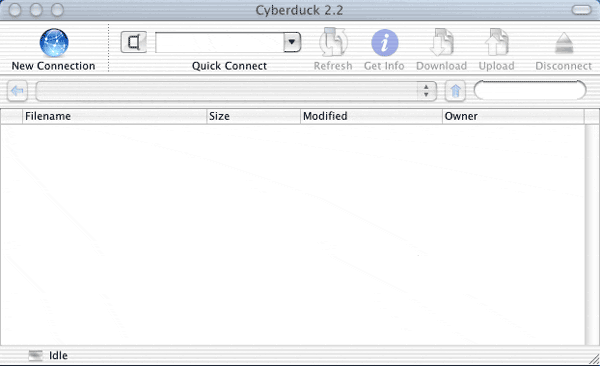 using cyberduck to upload files for transcription